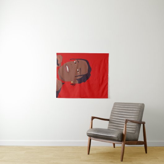 ASAP Rocky Tapestry Wandkleed (In Situ (horizontaal))