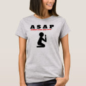 ASAP - T-shirt de base pour femmes (Devant)