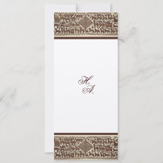 Asatru Handfasting Kaart (Achterkant)