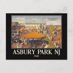 Asbury Park, New Jersey,  Briefkaart