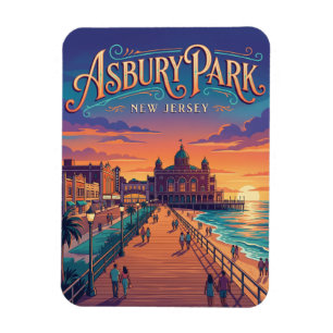 Asbury Park New Jersey Magneet