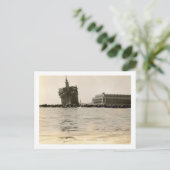 Asbury Park, New Jersey, Morro Castle, Vintage Briefkaart (Staand voorkant)