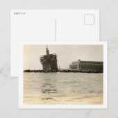 Asbury Park, New Jersey, Morro Castle, Vintage Briefkaart (Voorkant / Achterkant)