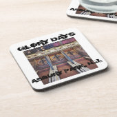 Asbury Park New Jersey Skeeball dessous de verre (Côté gauche)