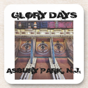 Asbury Park New Jersey Skeeball onderzetter