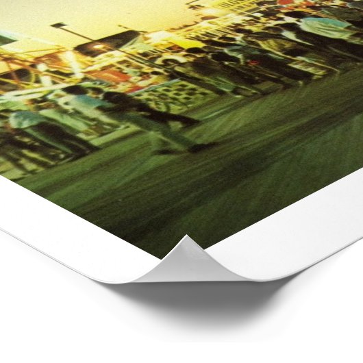 Asbury Park, NJ Amusements on the Boardwalk Poster (Hoek)