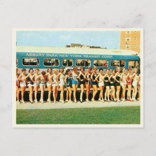 Asbury Park NJ, Beauty Pageant Briefkaart