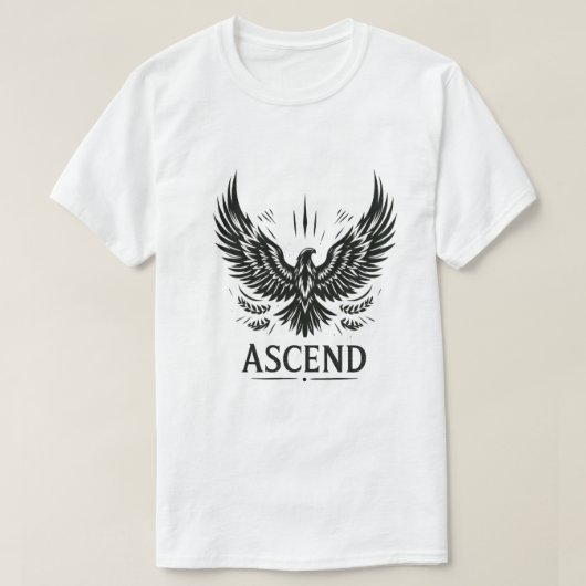 Ascend - Rising Eagle Embleem T-shirt (Design voorkant)