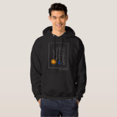 Ascendancy Axxion Abstract Planets Solar System Sp Hoodie (Voorkant volledig)