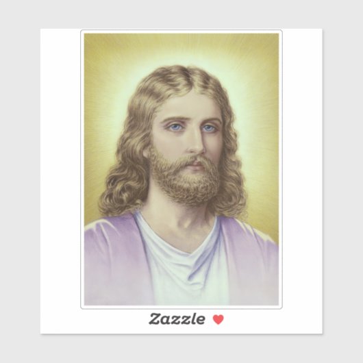 Ascended Master Jesus Christ Sticker (Vel)