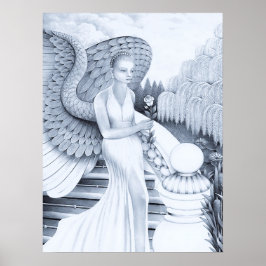 Ascending Guardian Photo Enlargement Poster