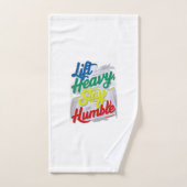 Ascenseur Lourd, Restez Humble (Serviette à main)