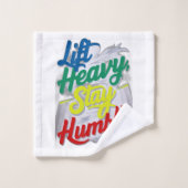 Ascenseur Lourd, Restez Humble (Gant de toilette)