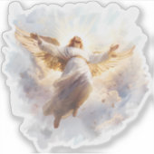 Ascensie van Jezus Christus Vinyl Sticker (Voorkant)