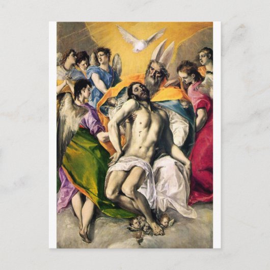 Ascension de Jésus par El Greco Carte postale (Devant)