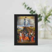 Ascension in Golden Clouds Briefkaart (Staand voorkant)