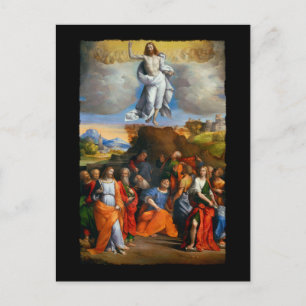 Ascension in Golden Clouds Briefkaart