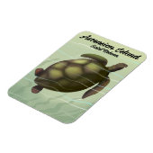 Ascension Island Zee Turtle Magneet (Linkerzijde)