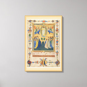 Ascension of Christ Stretched Canvas Afdruk