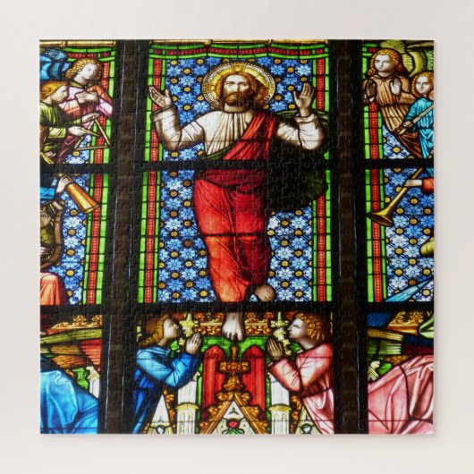 Ascension of Jesus Christus Legpuzzel (Verticaal)