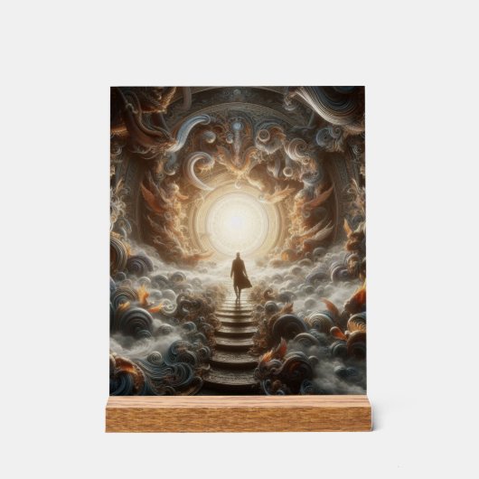 Ascension to the Light Acryl Bord (Voorkant)