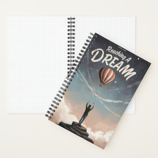 Ascent aux Ambitions Carnet spiral 🎈 🌠 (À l'intérieur)