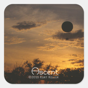 Ascent Vierkante Sticker