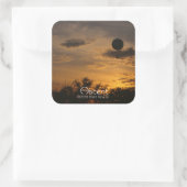 Ascent Vierkante Sticker (Tas)