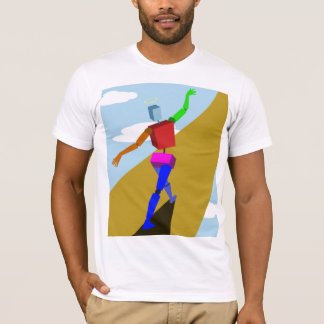 Ascentie naar vrede t-shirt