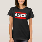ASCII American Standard Code for Information Inter T-shirt (Voorkant)
