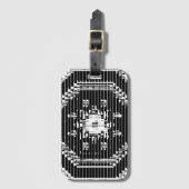 ASCII Art Bagagelabel (Voorkant (verticaal))