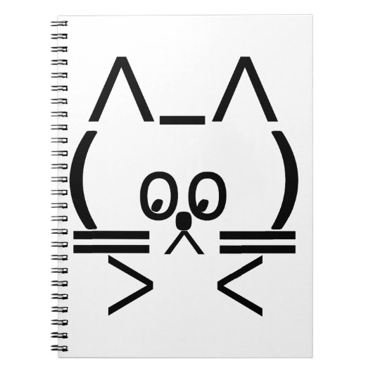 ASCII Cat Notitieboek (Voorkant)