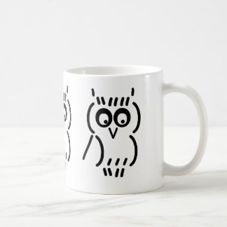 ASCII Owl Koffiemok