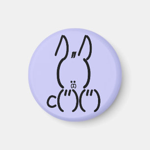 ASCII Rabbit Magneet