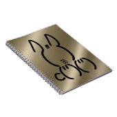 ASCII Rabbit Notitieboek (Rechterzijde)