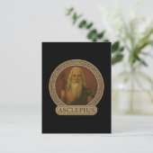 Asclepius Dieu de guérison Carte postale (Debout devant)