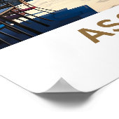 Ascona Zwitserland Reisprint Poster (Hoek)