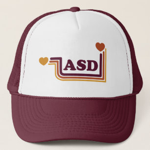 ASD Liefde Retro Trucker Hoed Trucker Pet