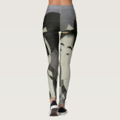 Ase O Fuku Onna Japanse kunst leggings (Achterkant)