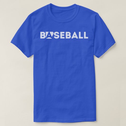 Aseball foncé chemise TShirt (Design devant)