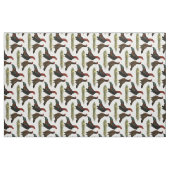 Aseel Black Red Kickens Stof (Yard (91,4 cm))