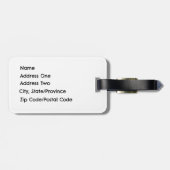 Aseksueel gepride Bagagelabel (Achterkant horizontaal)