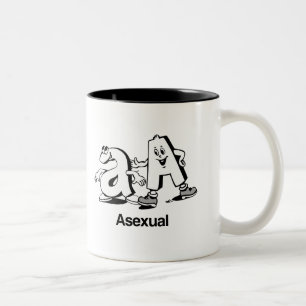 Aseksueel Tweekleurige Koffiemok