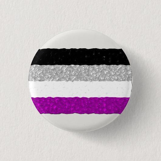 Aseksuele/Ace Pride Flag Ronde Button 3,2 Cm (Voorkant)