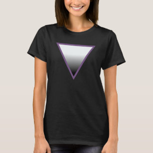 Aseksuele Driehoek Pride T-Shirt
