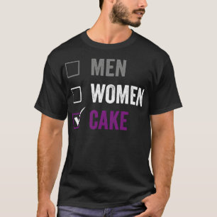 Aseksuele en rauwe vangstof Ace Asexual Pride LGBT T-shirt