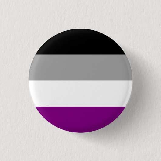 Aseksuele Pride Button (Voorkant)