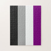 Aseksuele Pride Flag Legpuzzel (Verticaal)