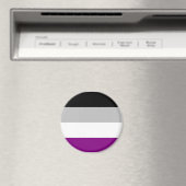 Aseksuele Pride Flag Magneet (Insitu (Vaatwasser))