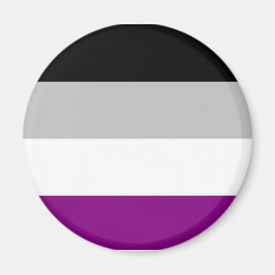 Aseksuele Pride Flag Magneet
